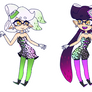 Splatoon ~ squid sisters ~ Stickers