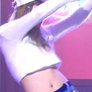 Taeyeon sexy belly