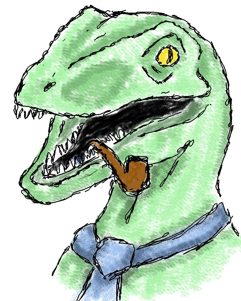 Daddy Raptor Raptor Dad by ElleCat on DeviantArt