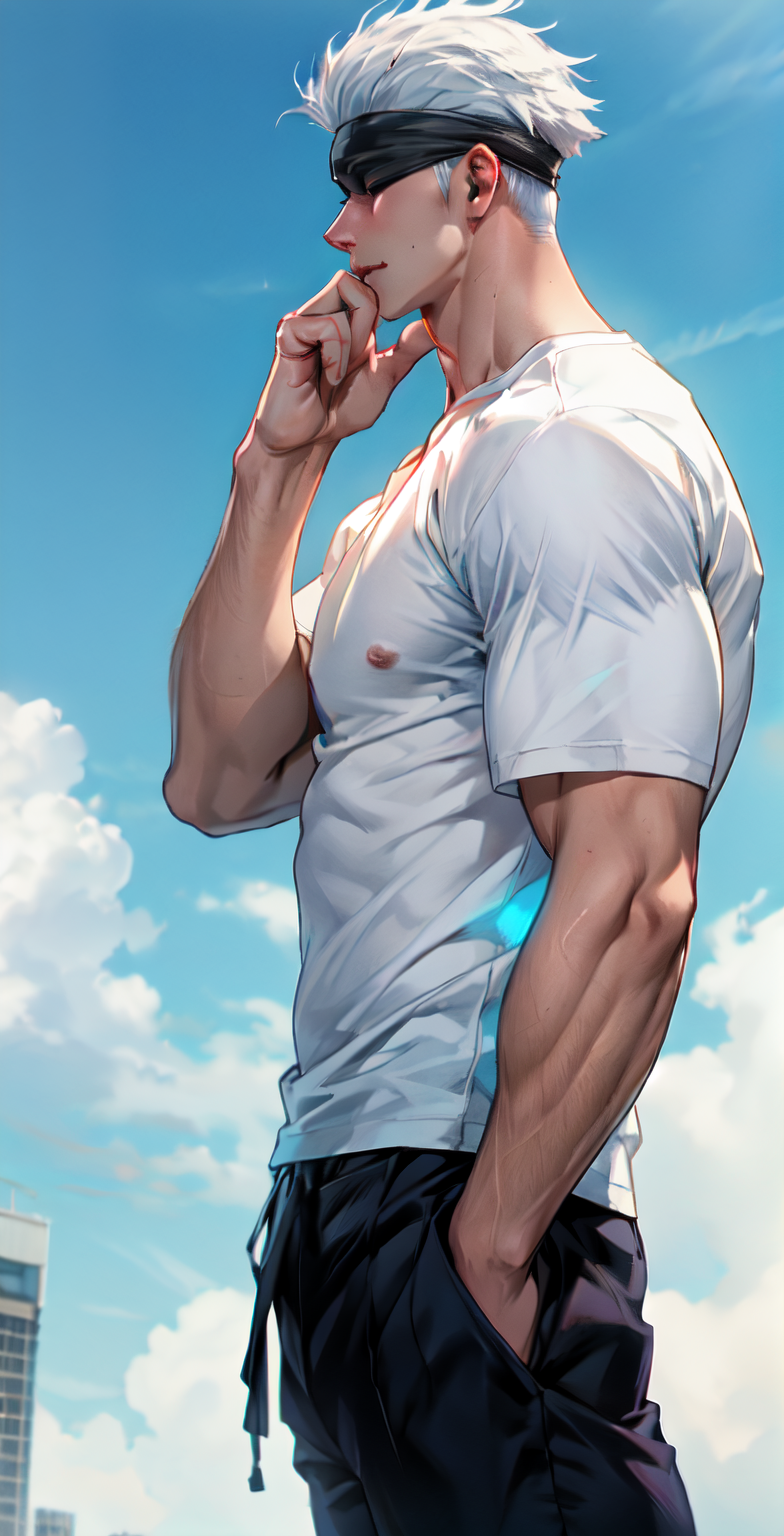 Satoru Gojo - Jujutsu Kaisen by NaughtyAngelx on DeviantArt