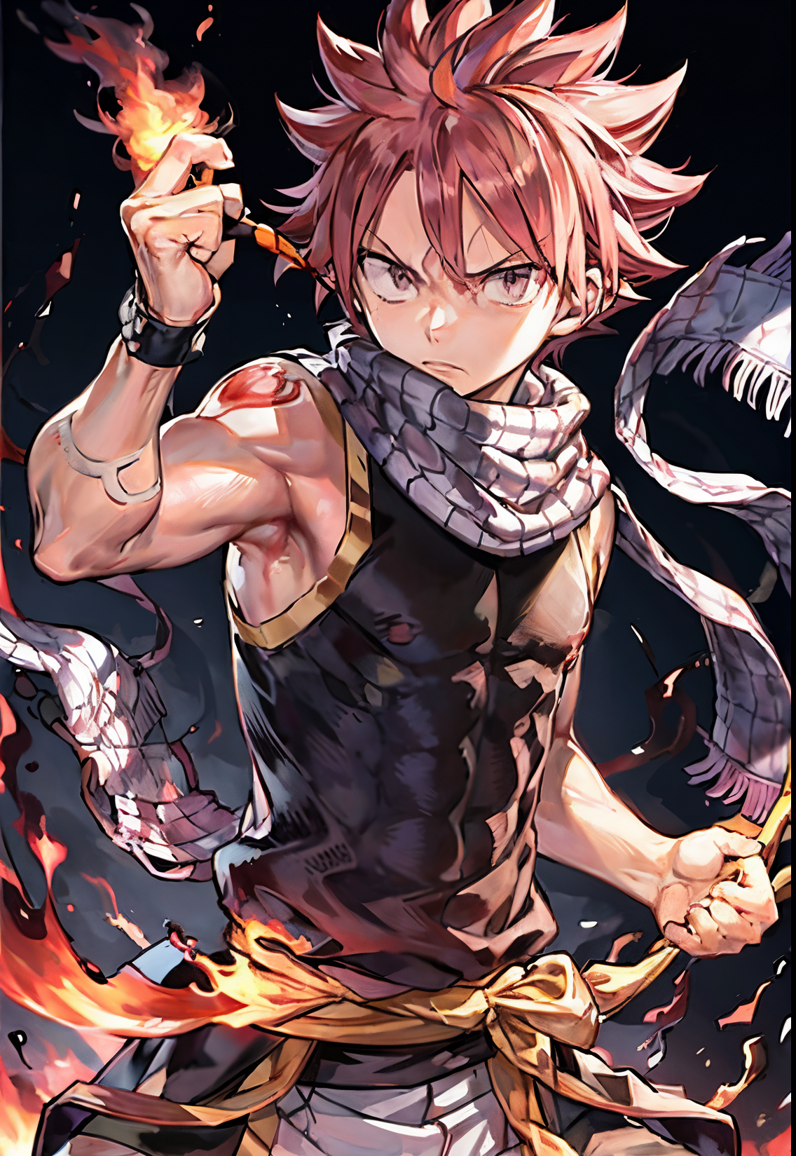 Natsu Dragneel - Fairy Tail, by ZXY8 by zxy8 on DeviantArt
