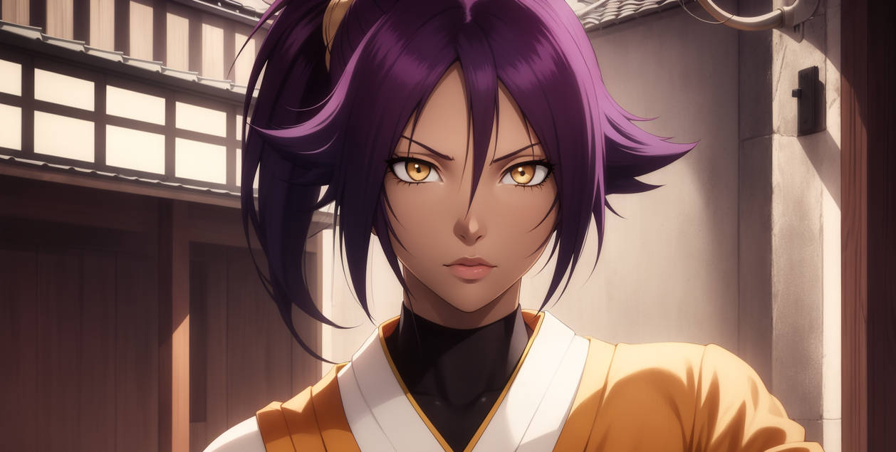 Yoruichi Shihoin - Bleach by NaughtyAngelx on DeviantArt