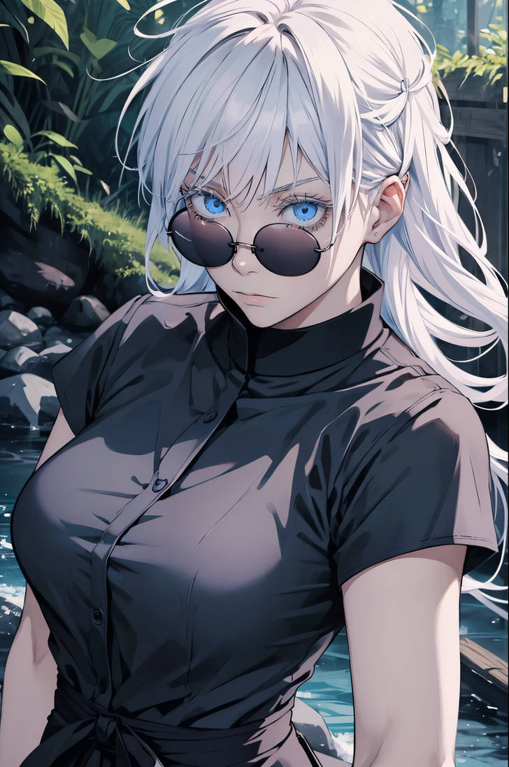 Satoru Gojo Woman by NaughtyAngelx on DeviantArt