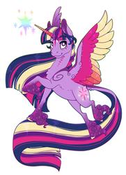 Rainbow Powered Twilight Sparkle