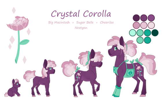 Reference Sheet - Crystal Corolla