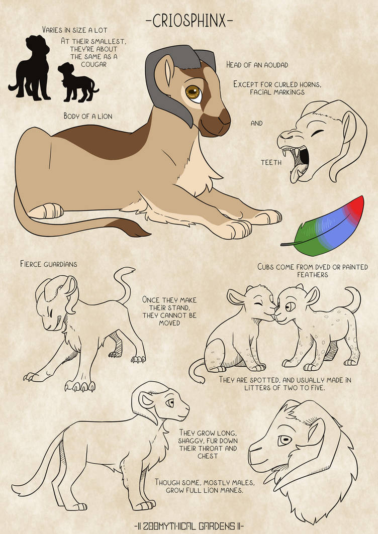 Cryosphinx Criosphinx by JackieBloom on DeviantArt