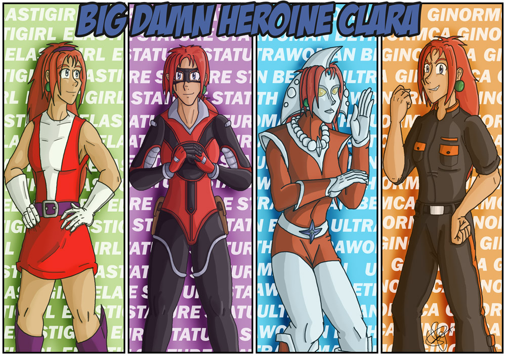 Big Damn Heroine Clara by feadraug
