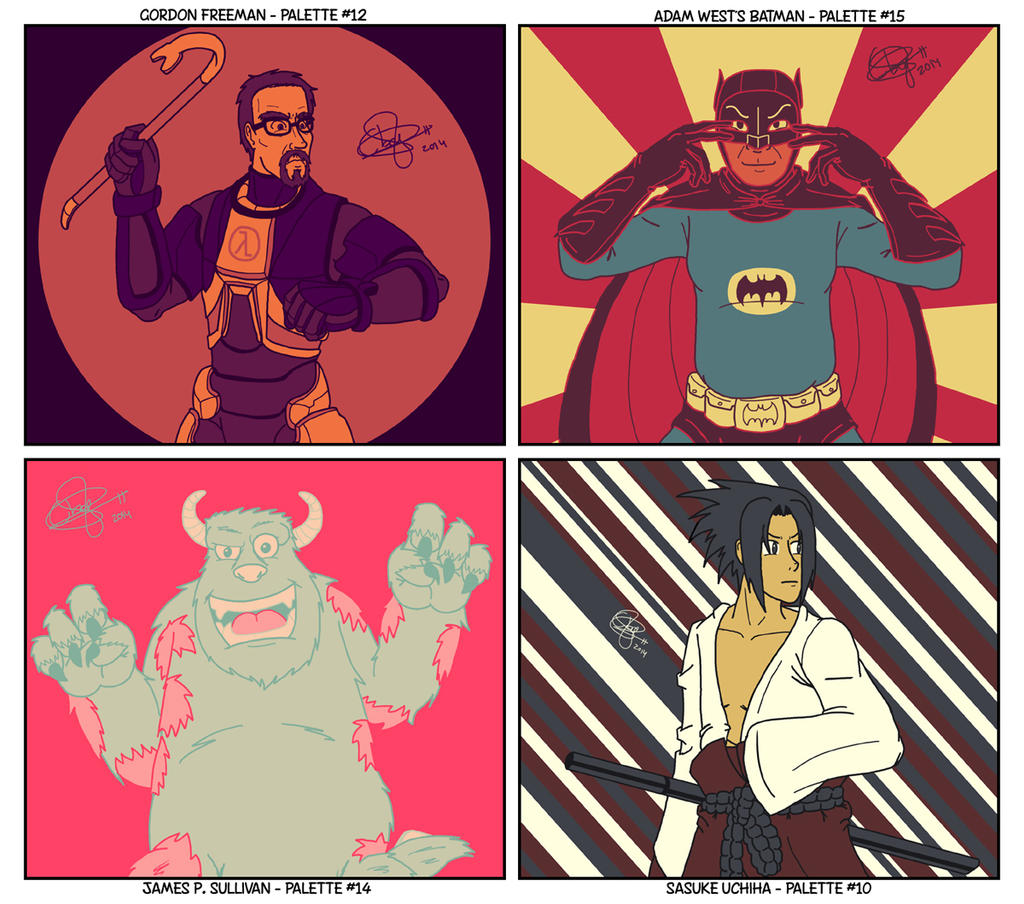 Color palette meme - Round 2 by feadraug