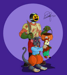 Halloween 2020 con Monty y Mike v2