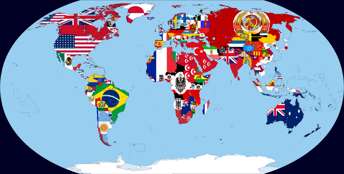 The New World Order (Flag Map)