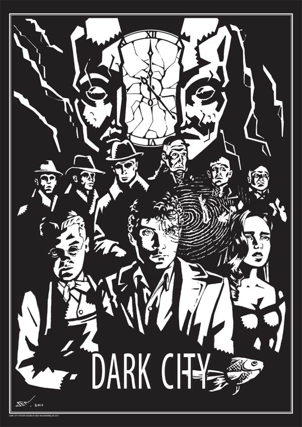 MOVIE POSTER 1 DARK CITY