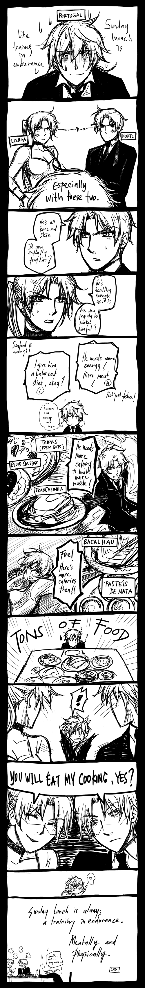 [comic] Sunday Lunch