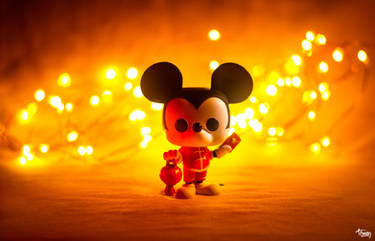 Happy Lunar New Year Funko Mickey Mouse #SaveHoofs