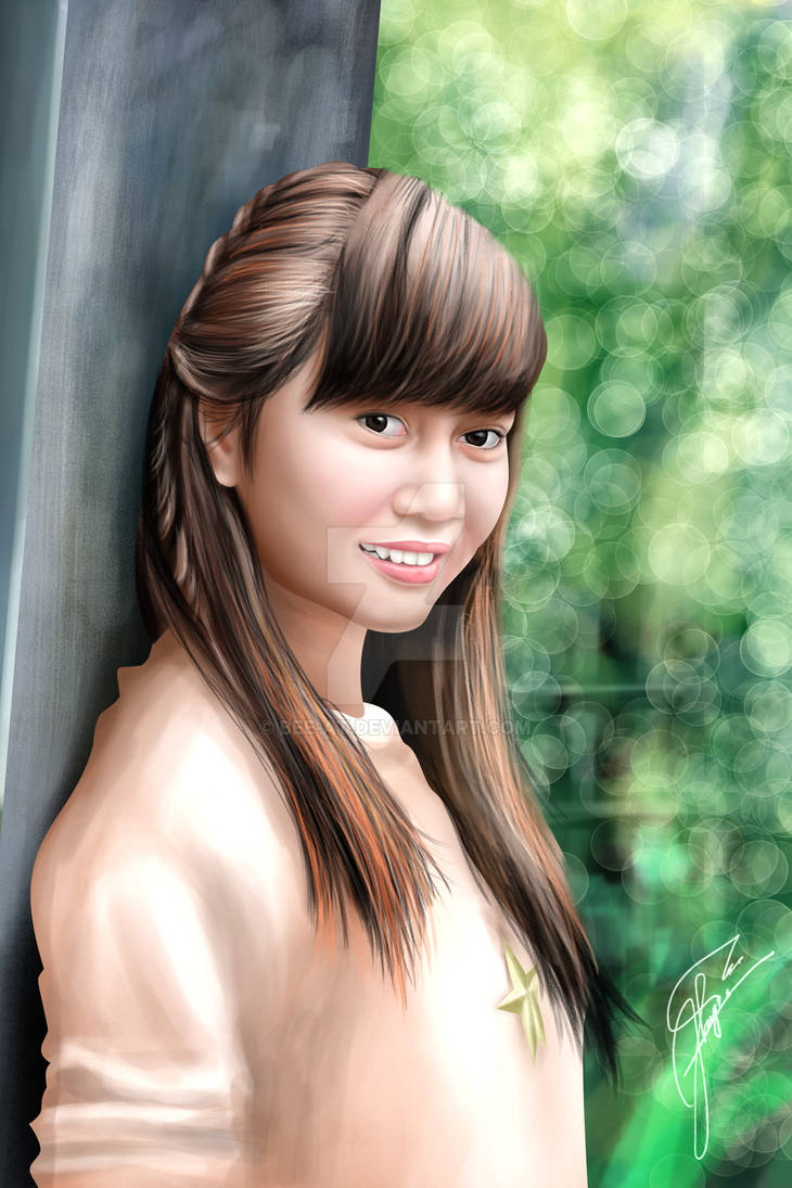 Little Girl Digital Painting By Bee AT On DeviantArt little-girl-digital-painting-by-bee-at-on-deviantart