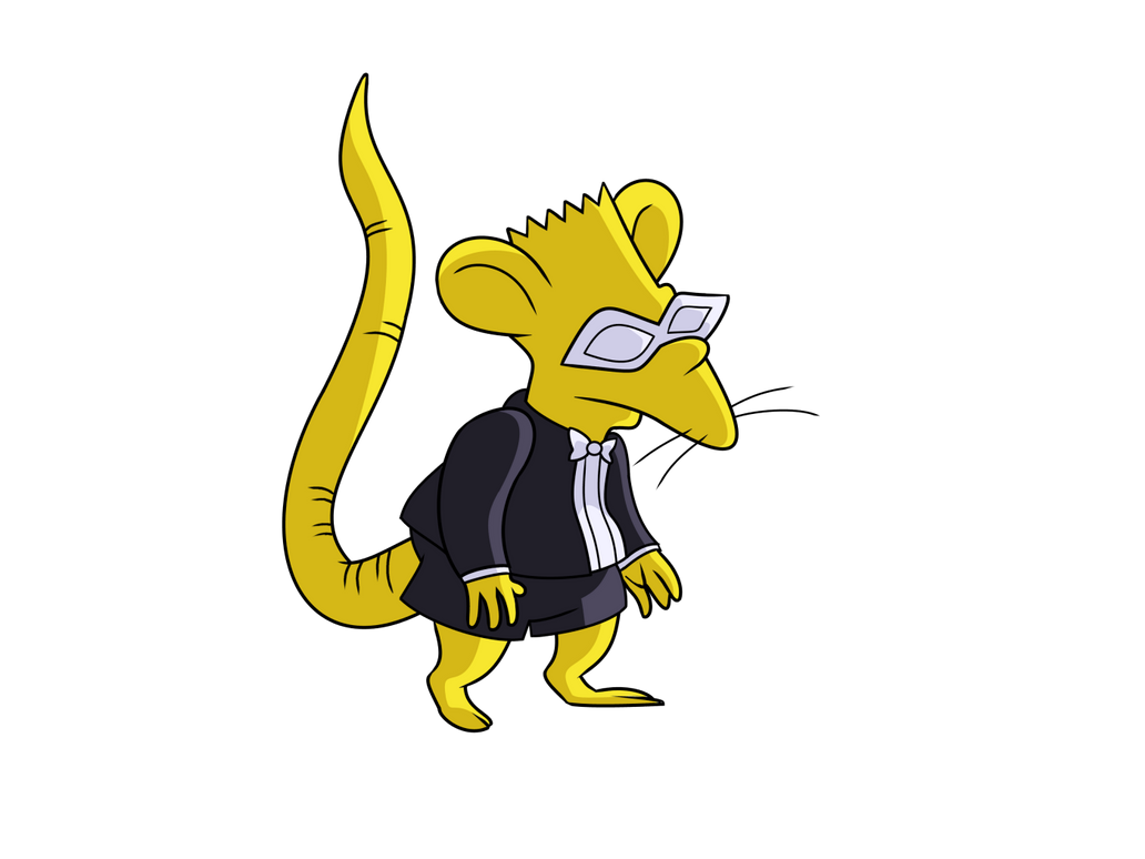 Simpons Ricky The Rat LOS SIMPSONS - Rat Boy Senshi by JackoWcastillo on DeviantArt