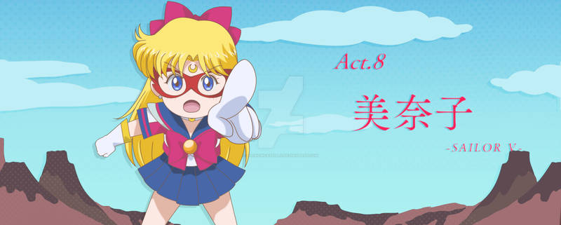 SAILOR MOON CRYSTAL - Sailor V (Chibi Version)