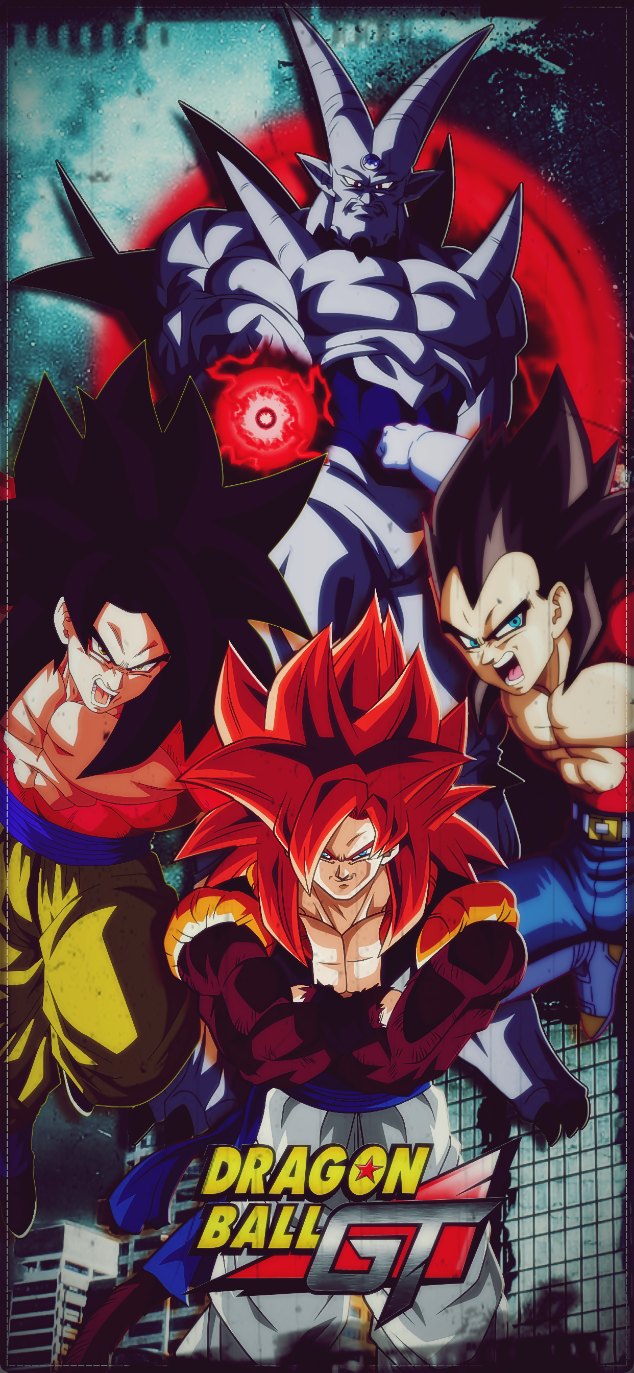 Commission Work - Gogeta SS4 vs Omega Shenron by Cmmv on DeviantArt