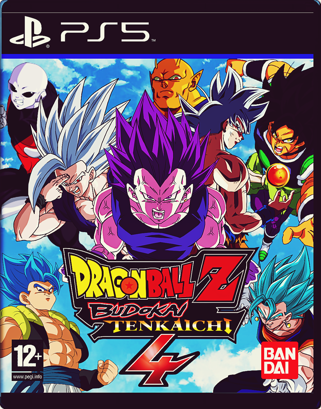 Dragonball Z Budokai Tenkaichi 4 By Bandai Namco Game Cover Area Home  Living Rug - Mugteeco