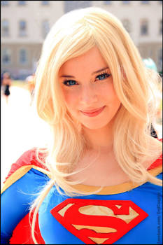 Supergirl close up