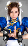 Chun Li cosplay II. by EnjiNight