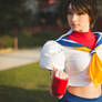 Sakura - Street Fighter cosplay I.