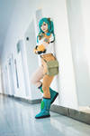 Bulma cosplay - Dragon Ball II. by EnjiNight Bulma cosplay - Dragon Ball II. by EnjiNight