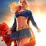 Supergirl cosplay