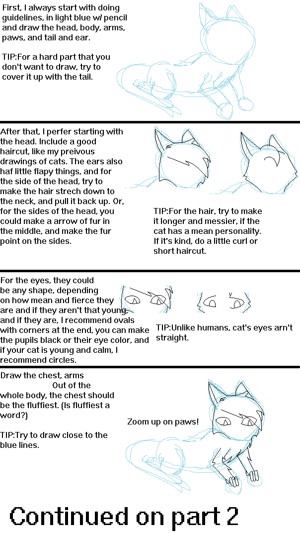 How I draw Cats