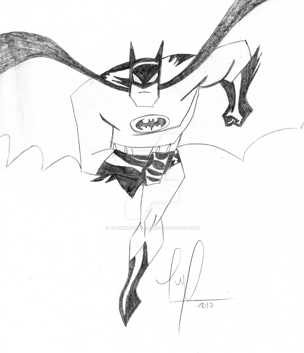 Batman: The Animated Series (Sketch) by jd-dibujandoando on DeviantArt