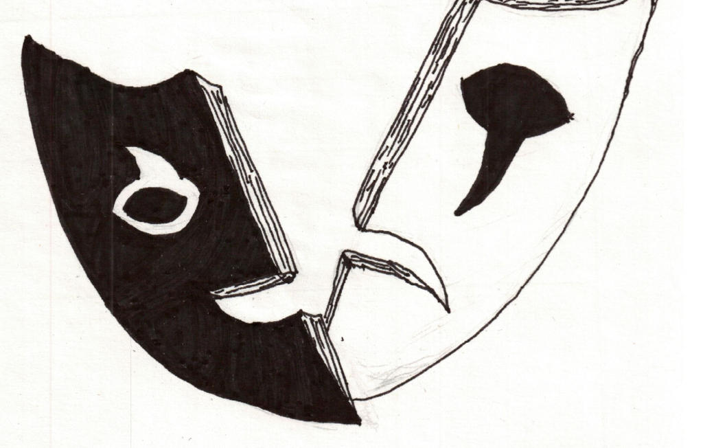 Broken Mask by CdCicatriz on DeviantArt