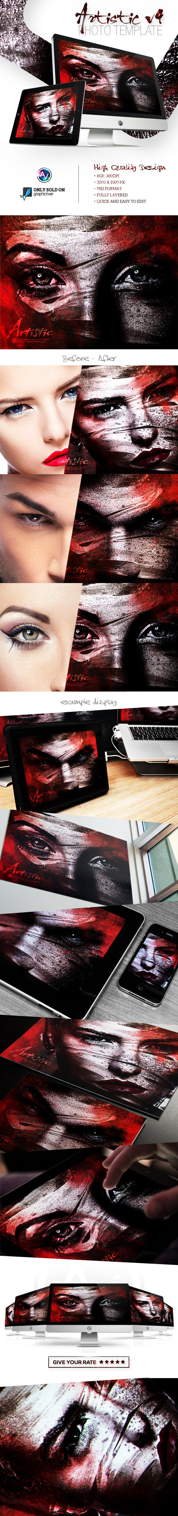 Artistic Photo Template V4