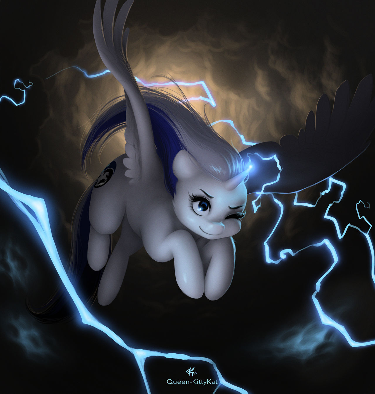 Thunder Storm by Queen-KittyKat