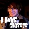 ADAM HAS GLASSES