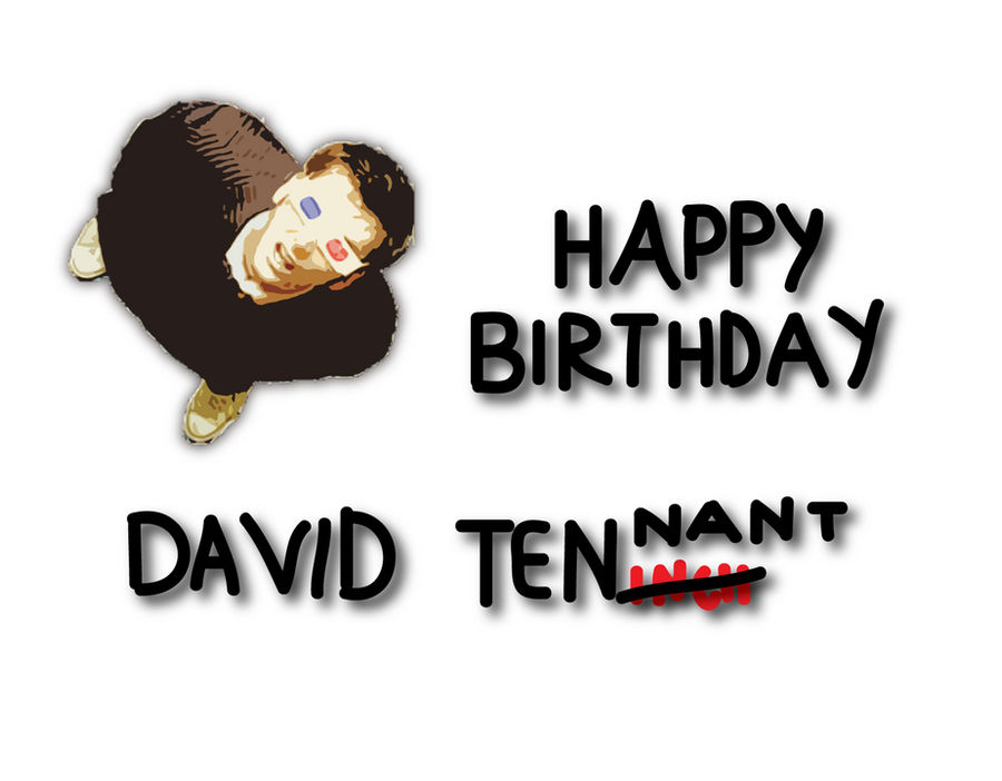 Happy birthday, David Tennant