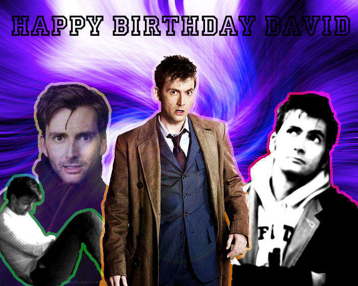 Happy birthday David Tennant by realtimelord on DeviantArt