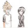 Xion y Roxas Casual