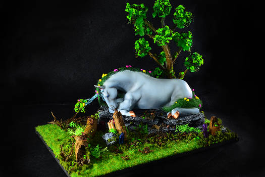 Unicorn Diorama