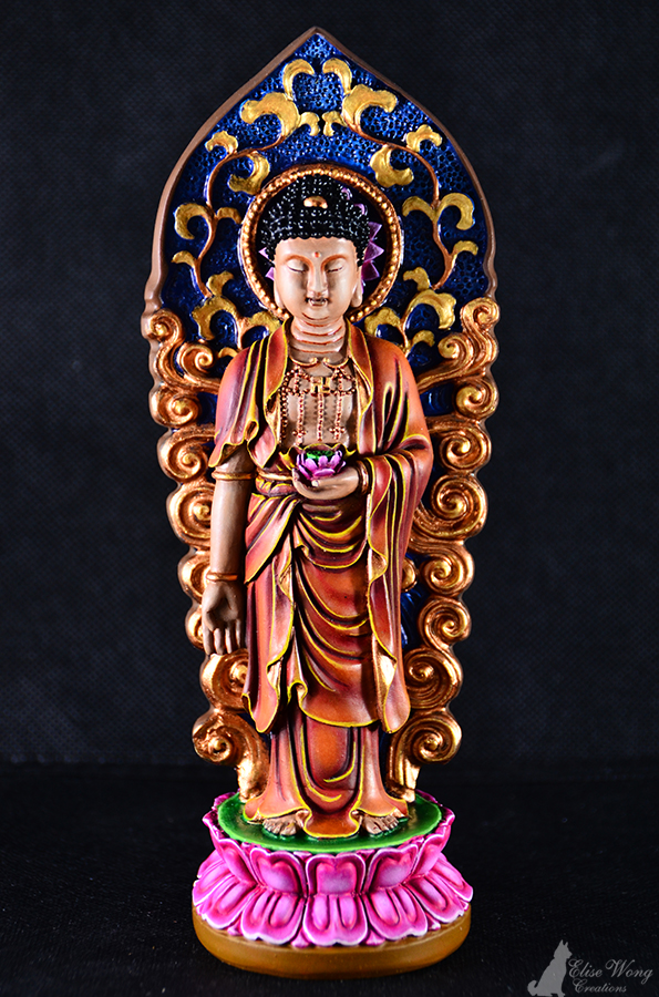 Buddha Statue Painting