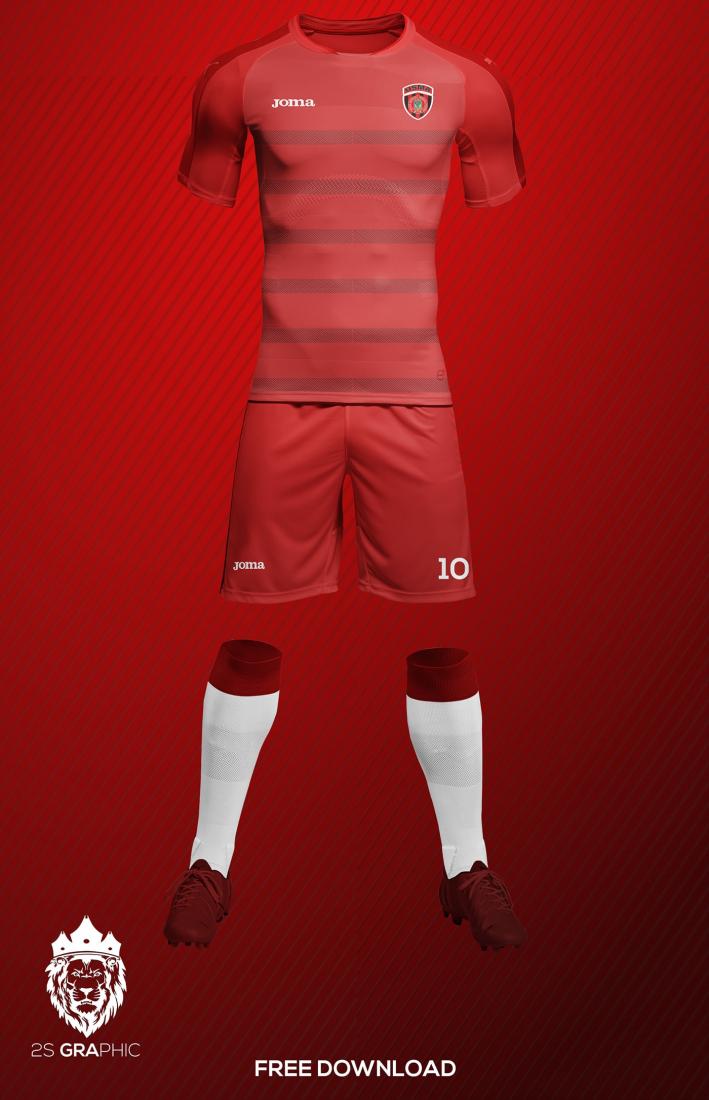 Download Football Soccer Kit Free Mockup By Freemockups On Deviantart