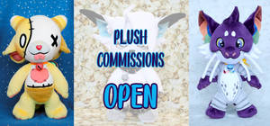 PLUSH COMMISSIONS OPEN! by LionCubCreations