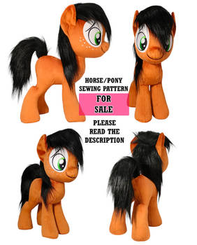 + PLUSH PATTERN: Horse/Pony +