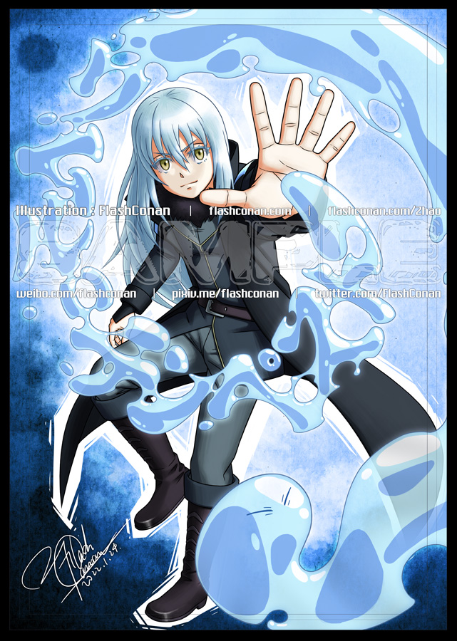 My Favorite Character(5-1-A): Rimuru Tempest by FlashConan on DeviantArt