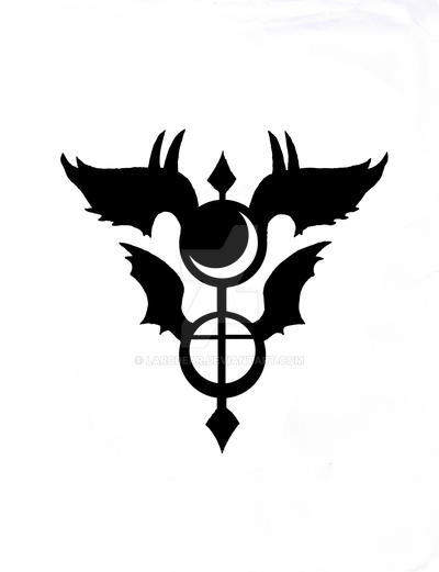 Gackt crescent symbol