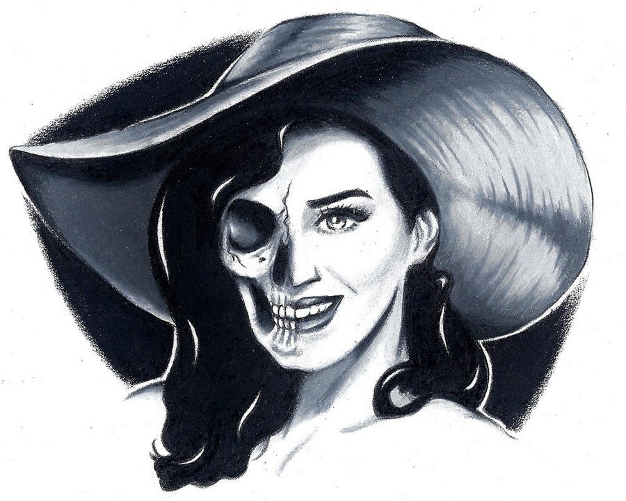 Katy Perry skull