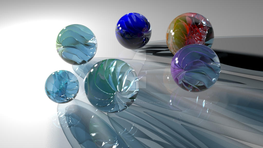 A Collection of Marbles II by RayofSunshineStudio on DeviantArt