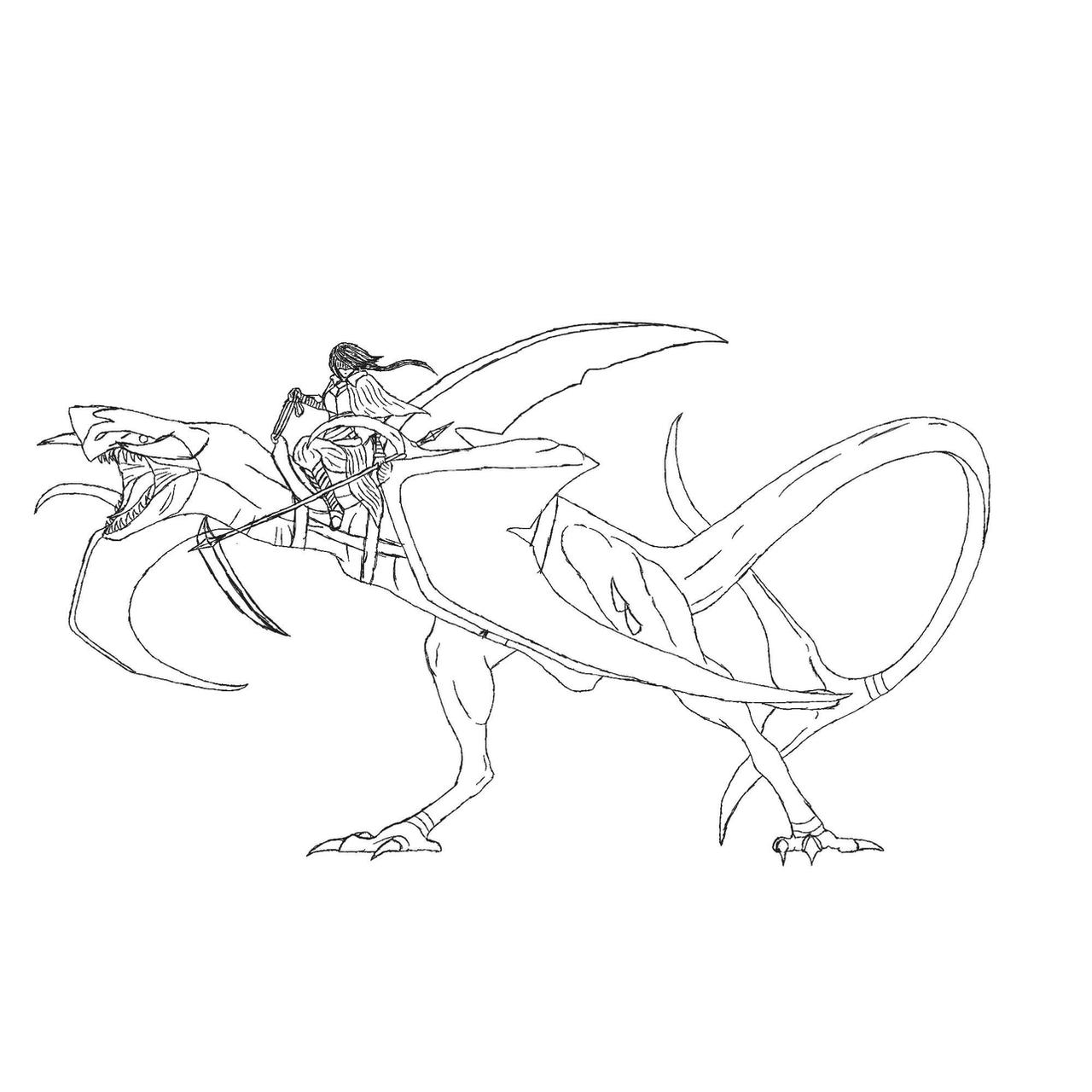 Garchomp Rider Garchomp Rider WIP by Argnarock on DeviantArt