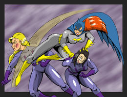 Batgirl Takes Out Two