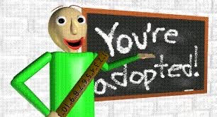 Baldi Is This Ragebait Baldi says by crapithegoober on DeviantArt