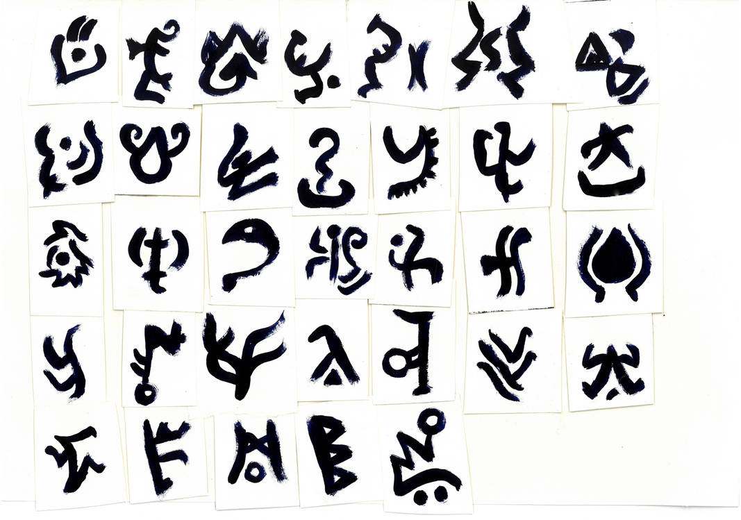 All the Runes by zaubergarden on DeviantArt