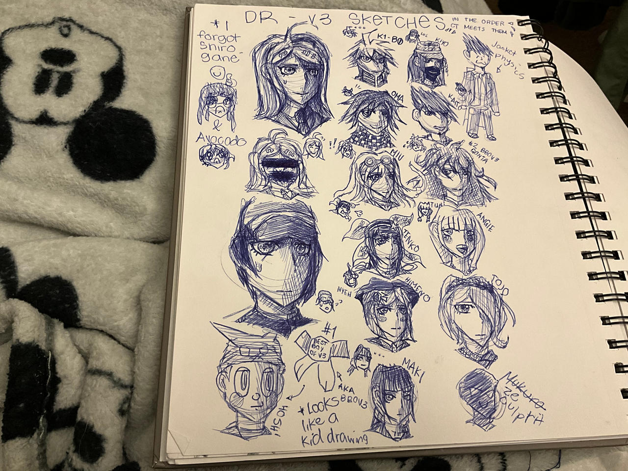Traditional Art - V3 Characters by ryomaandgundhamkin on DeviantArt